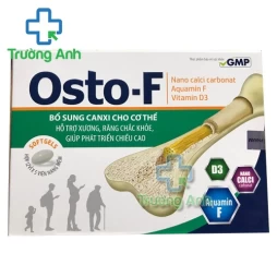 Osto-F - Bổ sung canxi, Vitamin D3 hiệu quả cho cơ thể