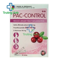 Pac-Control - Hỗ trợ điều trị viêm đường tiết niệu hiệu quả của Đức