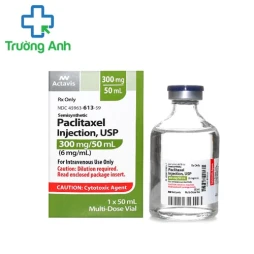 Paclitaxel Actavis 300mg/50ml - Thuốc điều trị ung thư hiệu quả của Italy