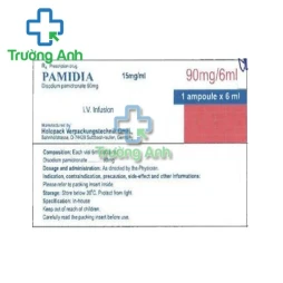 Pamidia 90mg/6ml - Thuốc điều trị các bệnh lý do tăng sự tiêu xương của Đức