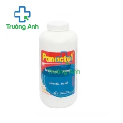 Panactol 500mg Khapharco (viên nén) - Thuốc giảm đau, hạ sốt hiệu quả