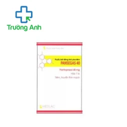 Pansegas 40 - Thuốc điều trị trào ngược dạ dày, loét dạ dày tá tràng hiệu quả của Medlac