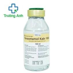 Paracetamol Kabi 1000 - Thuốc giảm đau hạ sốt hiệu quả