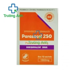 Parazacol 250 - Thuốc giảm đau hạ sốt của Pharbaco