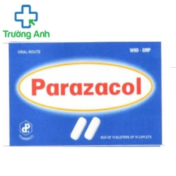 Parazacol 500 viên nén - Thuốc giảm đau, hạ sốt hiệu quả