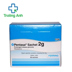 Pentasa Sachet 2g Ferring - Thuốc điều trị viêm loét đại tràng hiệu quả (1 gói)