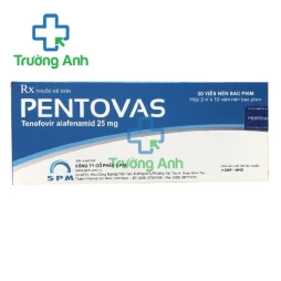 Pentovas 25mg SPM - Thuốc điều trị viêm gan B hiệu quả