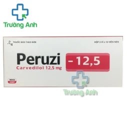 Peruzi 12.5mg - Thuốc điều trị cao huyết áp, suy tim hiệu quả của Davipharm