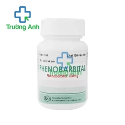 Phenobarbital 100mg Khapharco (Lọ) - Thuốc điều trị động kinh hiệu quả