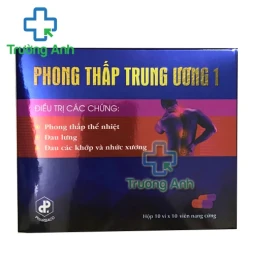 Phong thấp Trung Ương 1 - Giúp điều trị đau nhức xương khớp của Pharbaco 