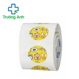 Băng cá nhân trẻ em hình tròn Pororo dạng cuộn