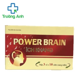 Power Brain ích khang - Hỗ trợ tăng cường tuần hoàn não hiệu quả