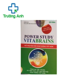 Power Study Vita Brains - Hỗ trợ tăng cường tuần hoàn não hiệu quả