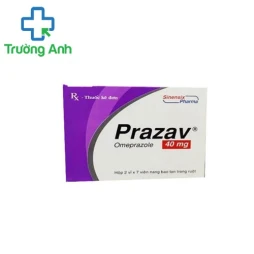 Prazav 40mg - Thuốc điều trị viêm loét dạ dày, tá tràng hiệu quả