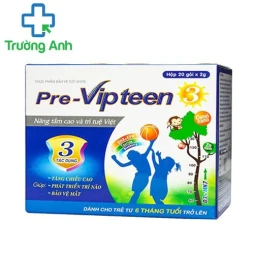 Pre-Vipteen 3 - Hỗ trợ phát triển chiều cao, xương răng chắc khỏe