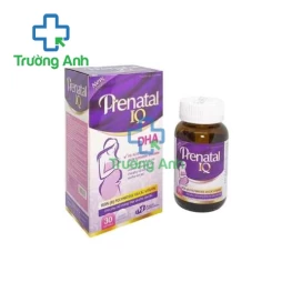 Prenatal IQ DHA USA Pharma - Bổ sung sắt, chất xơ và các vitamin cho bà bầu