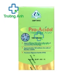 Pro-Acidol Plus (lọ 100g) - Điều trị loạn khuẩn đường tiêu hóa, viêm ruột cấp và mạn tính