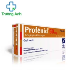 Profenid 50mg - Thuốc giảm đau do cơ, gân, khớp, chấn thương hiệu quả