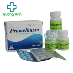 Promethazin 15mg Nadyphar - Thuốc chống nôn, trị dị ứng, mày đay