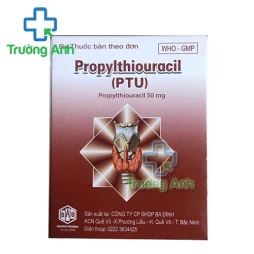 Propylthiouracil 50mg (PTU) - Thuốc điều trị bệnh Basedow hiệu quả