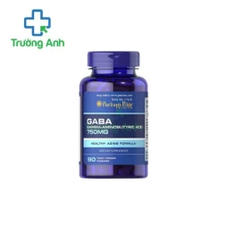 Puritan's Pride Premium Gaba 750mg - Giúp ngủ ngon, giảm mệt mỏi