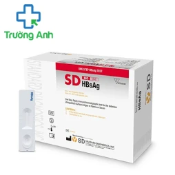 Que test nhanh viêm gan B SD HBsAg của SD Bioline, Hàn Quốc