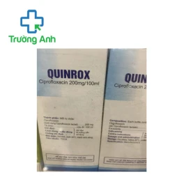 Quinrox 200mg/100ml Pharbaco - Thuốc điều trị nhiễm khuẩn hiệu quả