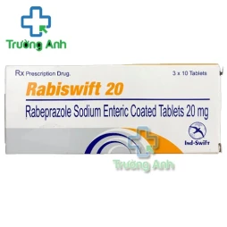 Rabiswift 20 Ind-Swift - Thuốc điều trị loét dạ dày tá tràng hiệu quả