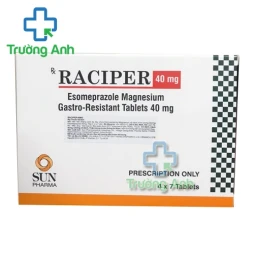 Raciper 40mg - Thuốc điều trị loét dạ dày, tá tràng của Sun Dược