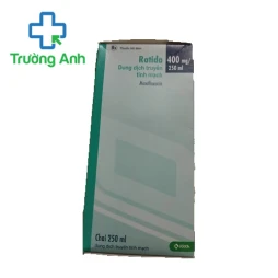 Ratida 400mg/250ml Krka - Thuốc điều trị nhiễm khuẩn hiệu quả