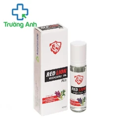 Red Lion 10ml Agimexpharm - Dầu lăn làm ấm da chất lượng