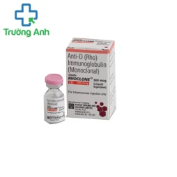 Rhoclone 300mcg (Anti - D Immunoglobulin) - Thuốc dự phòng bệnh Rhesus của Ấn Độ