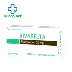 Rivarelta 20 Herabiopharm - Thuốc phòng ngừa thuyên tắc huyết khối tĩnh mạch