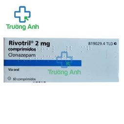 Rivotril 2mg (clonazepam) - Điều trị động kinh của Roche