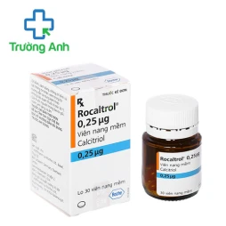 Rocaltrol 0.25mcg Roche (lọ 30 viên) - Thuốc điều trị loãng xương