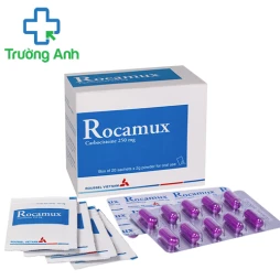 Rocamux (viên nang) - Thuốc điều trị viêm nhiễm đường hô hấp hiệu quả