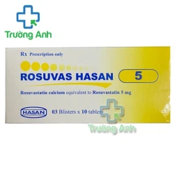 Rosuvas Hasan 5 - Thuốc điều trị tăng cholesterol hiệu quả