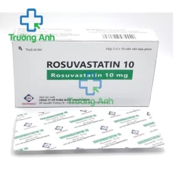 Rosuvastatin 10 Medipharco - Thuốc phòng ngừa biến cố tim mạch