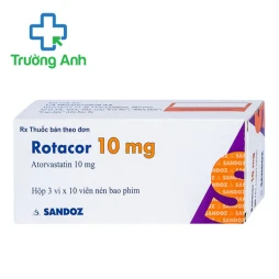 Rotacor 10mg - Thuốc hạ mỡ máu hiệu quả của Slovenia