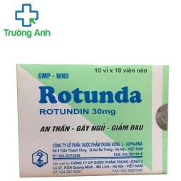 Rotunda - Giúp an thần, gây ngủ hiệu quả