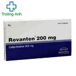 Rovanten 200mg - Thuốc kháng sinh trị bệnh hiệu quả