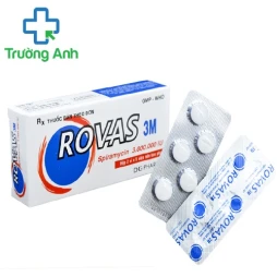 Rovas 3M - Giúp điều trị nhiễm khuẩn hiệu quả của DHG PHARMA