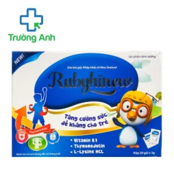 Rubyhinew - Hỗ trợ tăng cường sức đề kháng hiệu quả