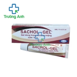  Sachol gel - Thuốc điềut rị viêm loét khoang miệng hiệu quả