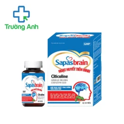 Sapasbrain Hoạt huyết tiền đình - Hỗ trợ tăng cường tuần hoàn não