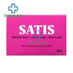 Satis 80g - Xà phòng y khoa giúp làm sạch da hiệu quả