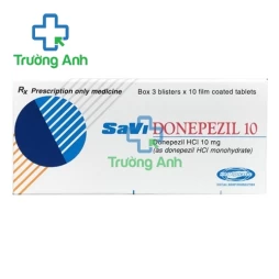 SaVi Donepezil 10 - Thuốc điều trị sa sút trí tuệ của SAVIPHARM