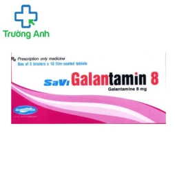 Savi Galantamin 8 - Thuốc điều trị chứng sa sút trí tuệ hiệu quả