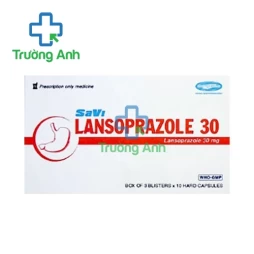 SaVi Lansoprazole 30 - Thuốc điều trị loét dạ dày tá tràng cấp hiệu quả