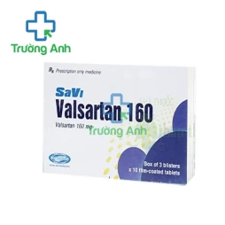 SaVi Valsartan 160 - Thuốc điều trị tăng huyết áp, suy tim hiệu quả